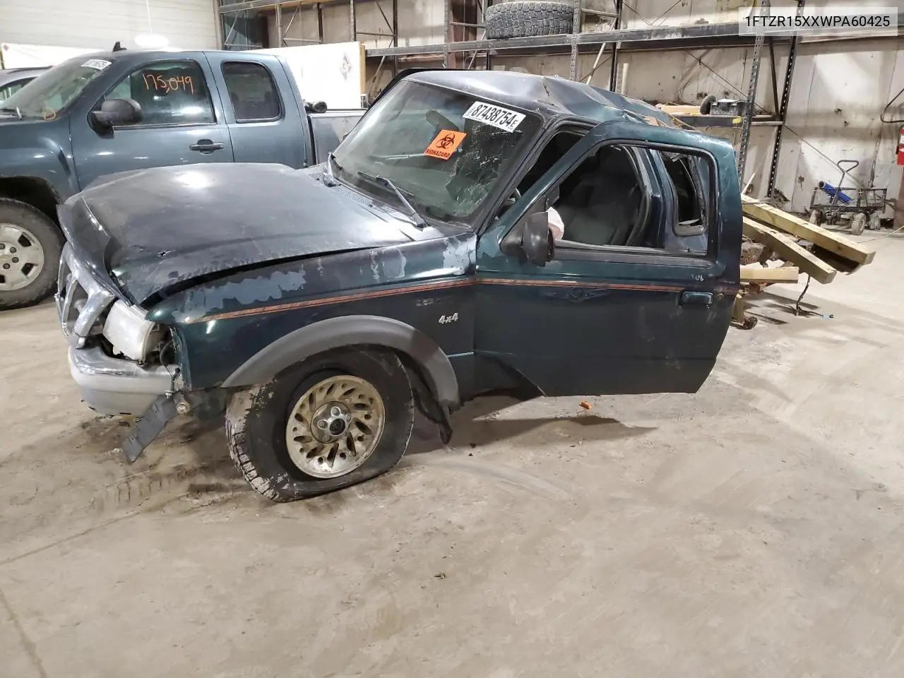1998 Ford Ranger Super Cab VIN: 1FTZR15XXWPA60425 Lot: 48201935