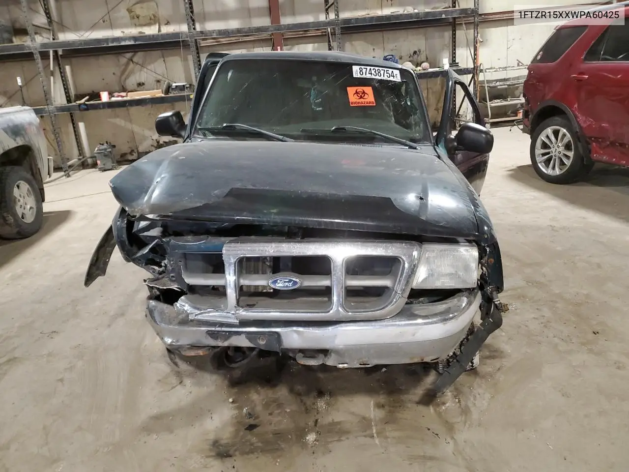 1998 Ford Ranger Super Cab VIN: 1FTZR15XXWPA60425 Lot: 48201935