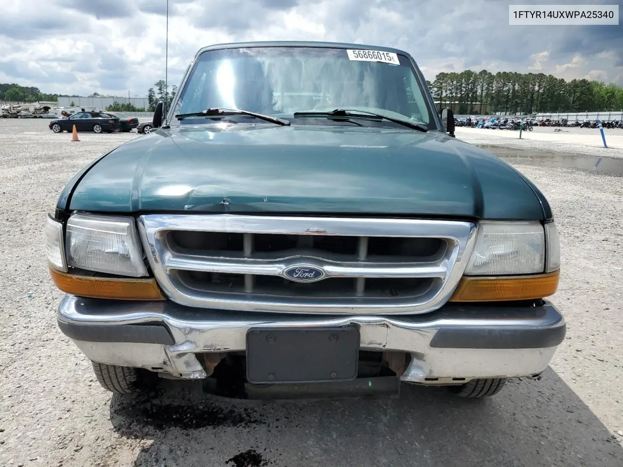 1998 Ford Ranger Super Cab VIN: 1FTYR14UXWPA25340 Lot: 56866015