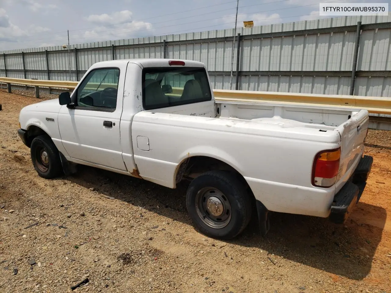 1998 Ford Ranger VIN: 1FTYR10C4WUB95370 Lot: 60472225