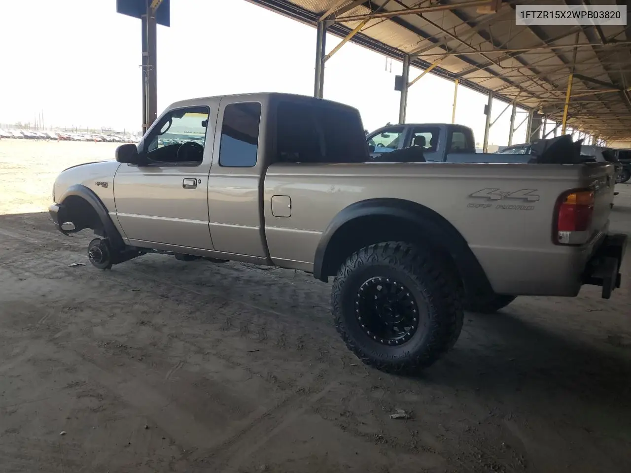 1998 Ford Ranger Super Cab VIN: 1FTZR15X2WPB03820 Lot: 60717595