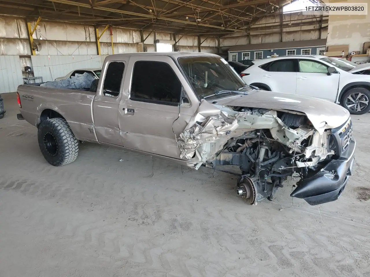 1998 Ford Ranger Super Cab VIN: 1FTZR15X2WPB03820 Lot: 60717595