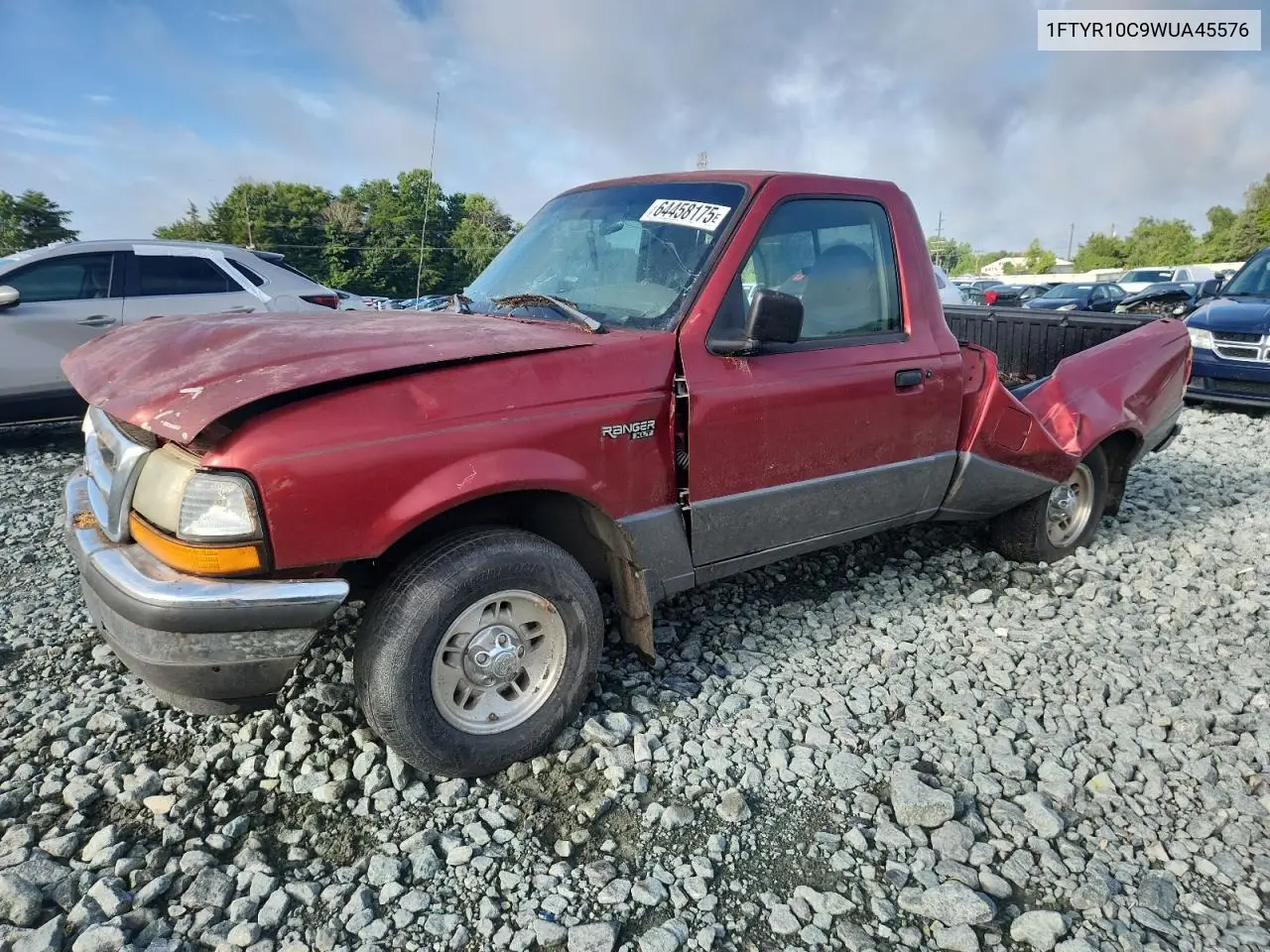 1FTYR10C9WUA45576 1998 Ford Ranger