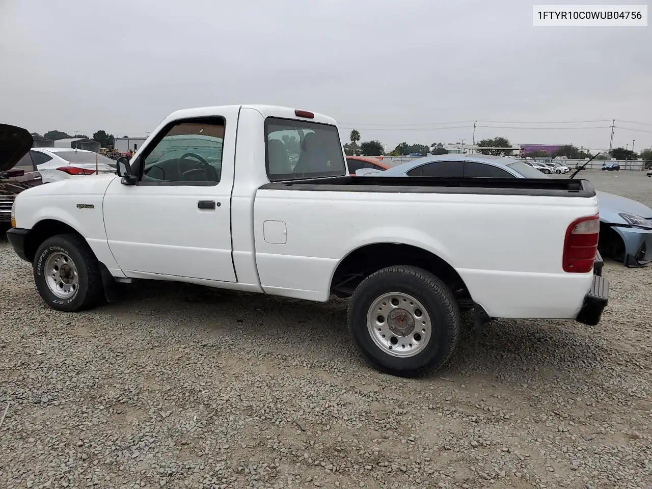 1998 Ford Ranger VIN: 1FTYR10C0WUB04756 Lot: 64967055
