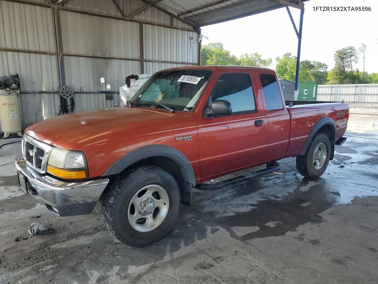 1999 Ford Ranger Super Cab VIN: 1FTZR15X2XTA95596 Lot: 56188955