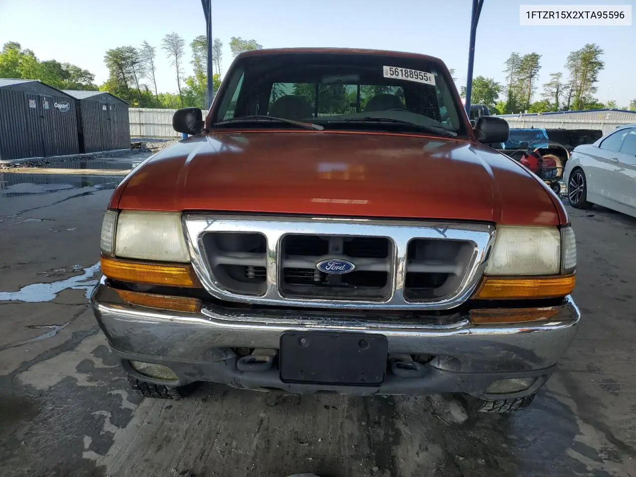 1999 Ford Ranger Super Cab VIN: 1FTZR15X2XTA95596 Lot: 56188955