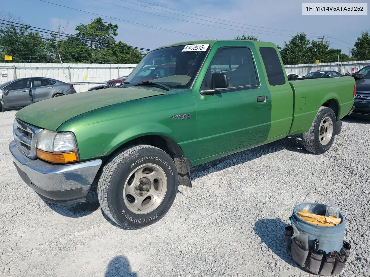 1999 Ford Ranger Super Cab VIN: 1FTYR14V5XTA59252 Lot: 62878515