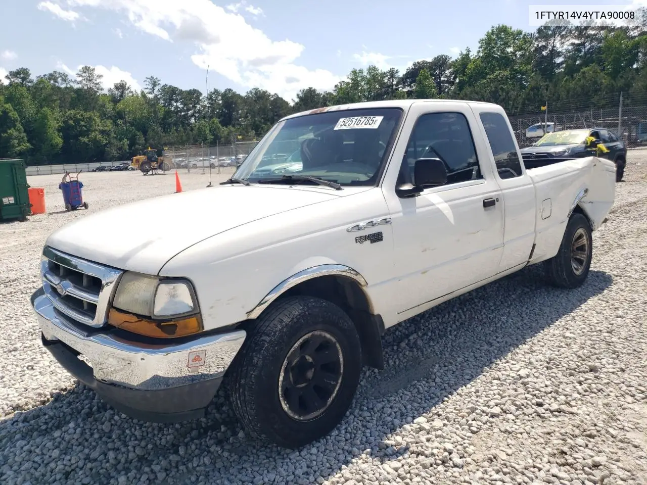 2000 Ford Ranger Super Cab VIN: 1FTYR14V4YTA90008 Lot: 52516785