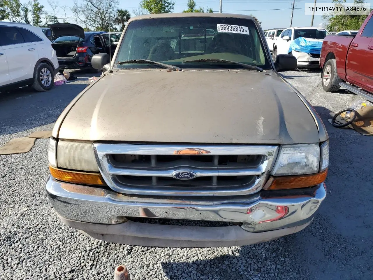 2000 Ford Ranger Super Cab VIN: 1FTYR14V1YTA84876 Lot: 56936845