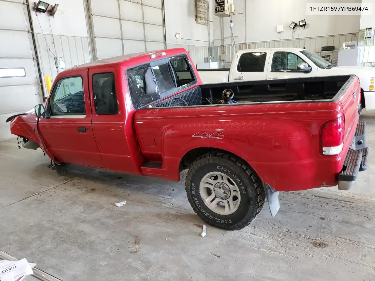 2000 Ford Ranger Super Cab VIN: 1FTZR15V7YPB69474 Lot: 58246105