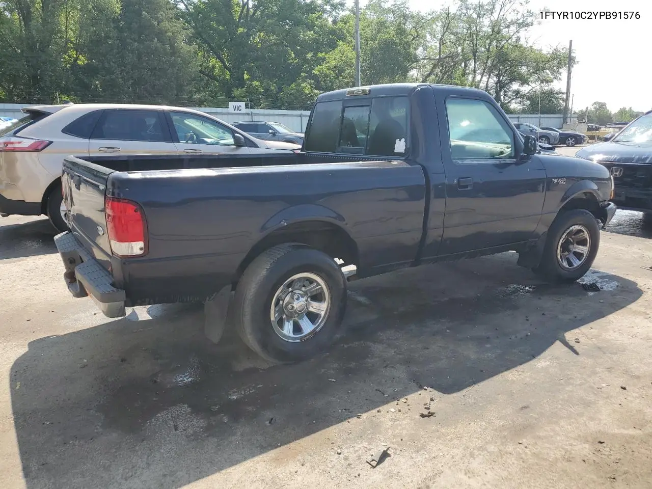 2000 Ford Ranger VIN: 1FTYR10C2YPB91576 Lot: 58732635