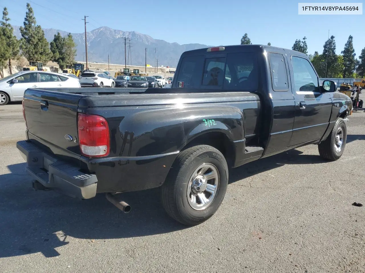 2000 Ford Ranger Super Cab VIN: 1FTYR14V8YPA45694 Lot: 62358985