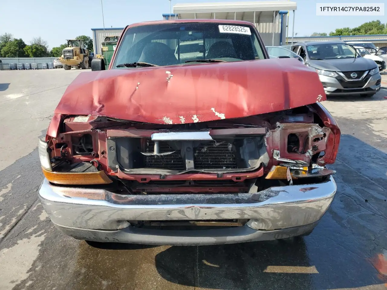 2000 Ford Ranger Super Cab VIN: 1FTYR14C7YPA82542 Lot: 62828525