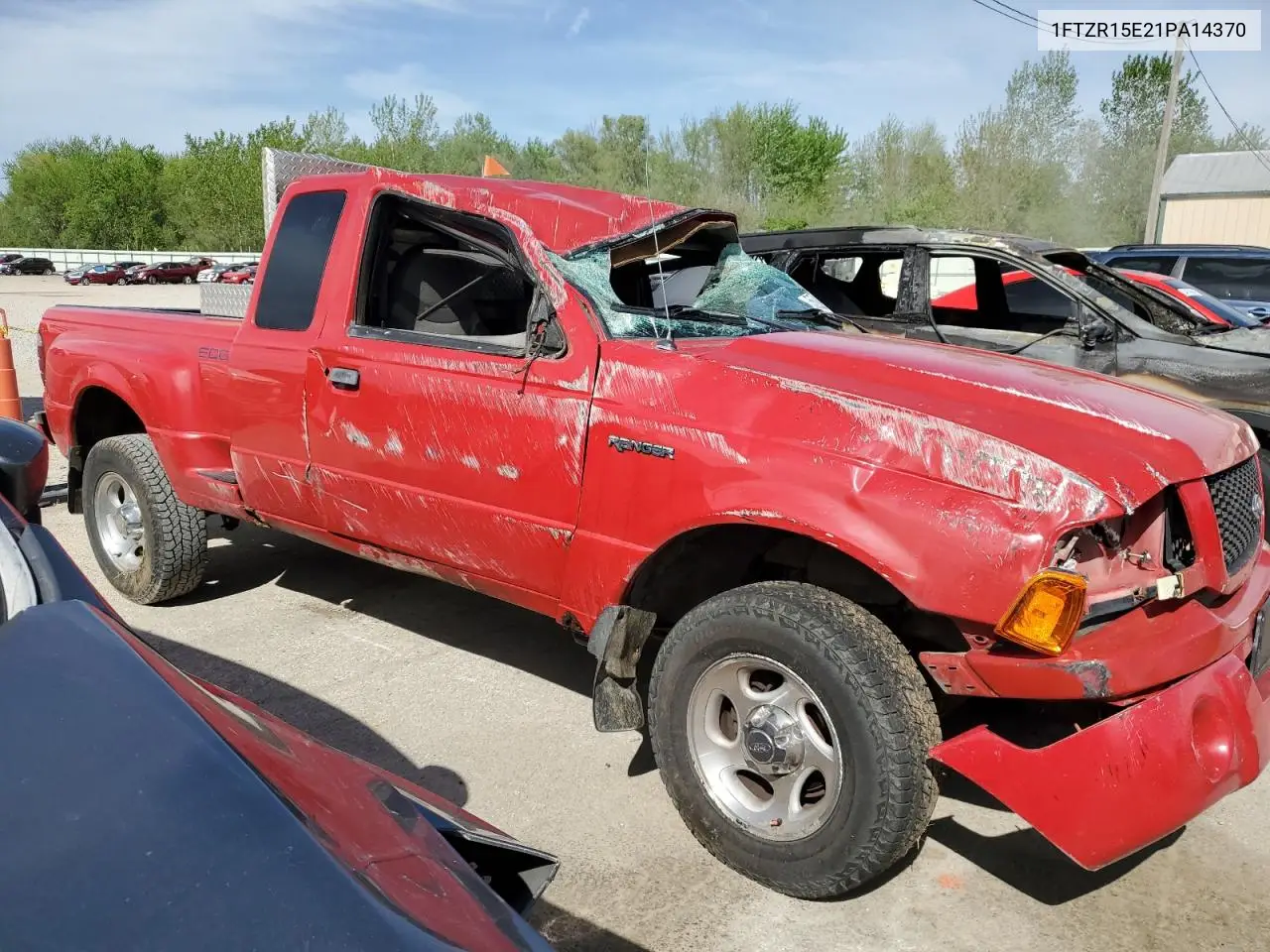 2001 Ford Ranger Super Cab VIN: 1FTZR15E21PA14370 Lot: 55092825