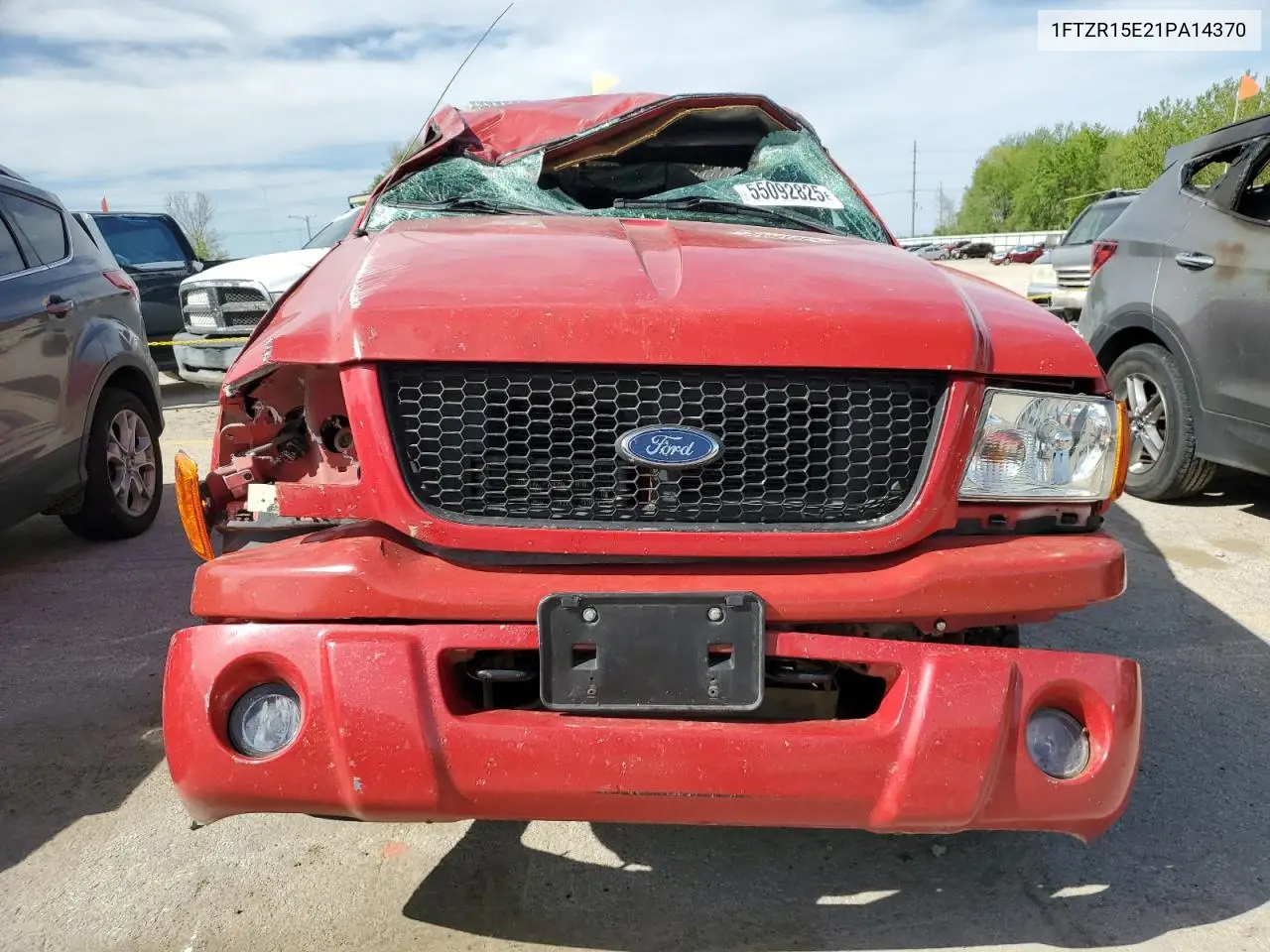 2001 Ford Ranger Super Cab VIN: 1FTZR15E21PA14370 Lot: 55092825