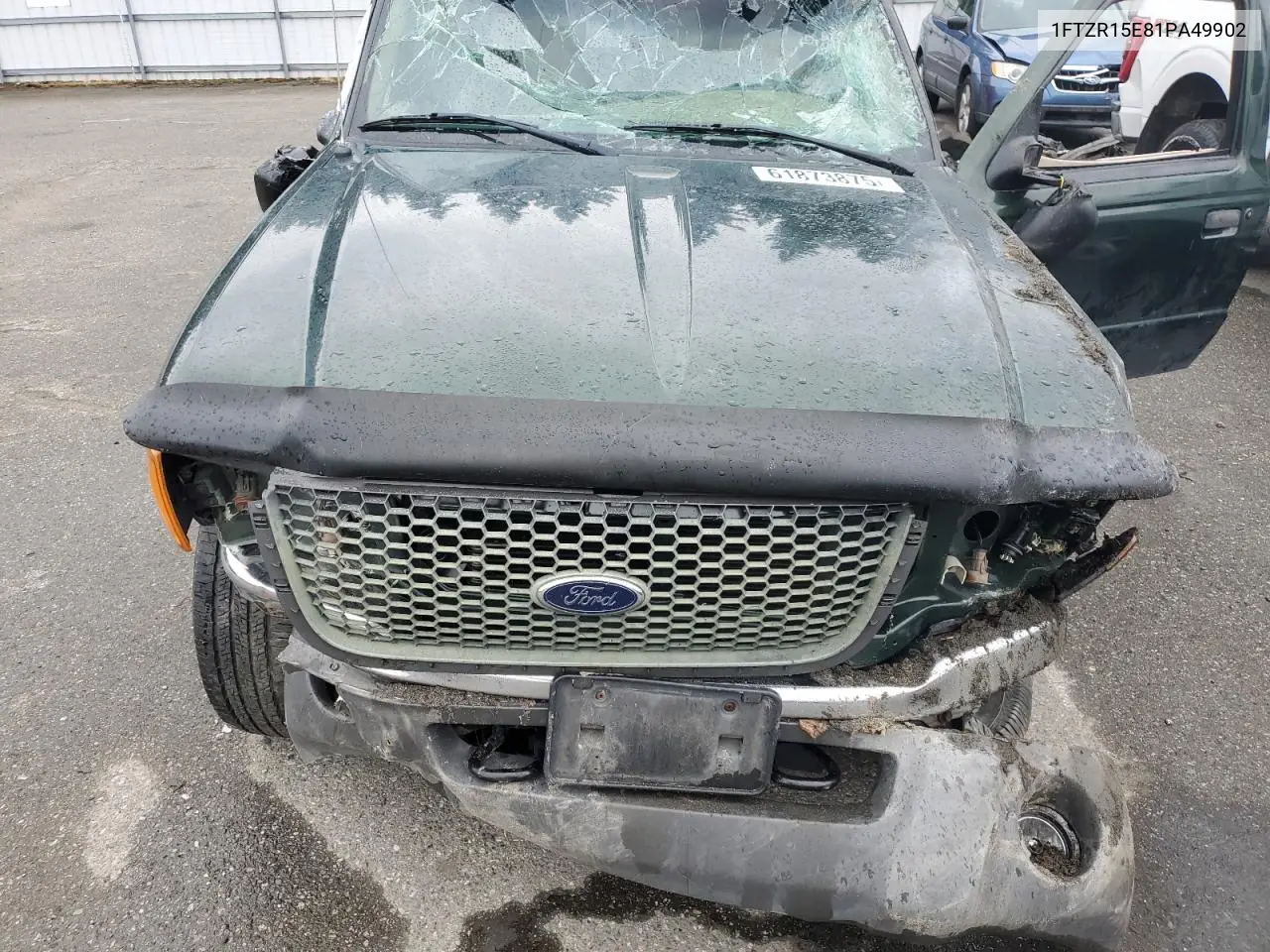2001 Ford Ranger Super Cab VIN: 1FTZR15E81PA49902 Lot: 61873875