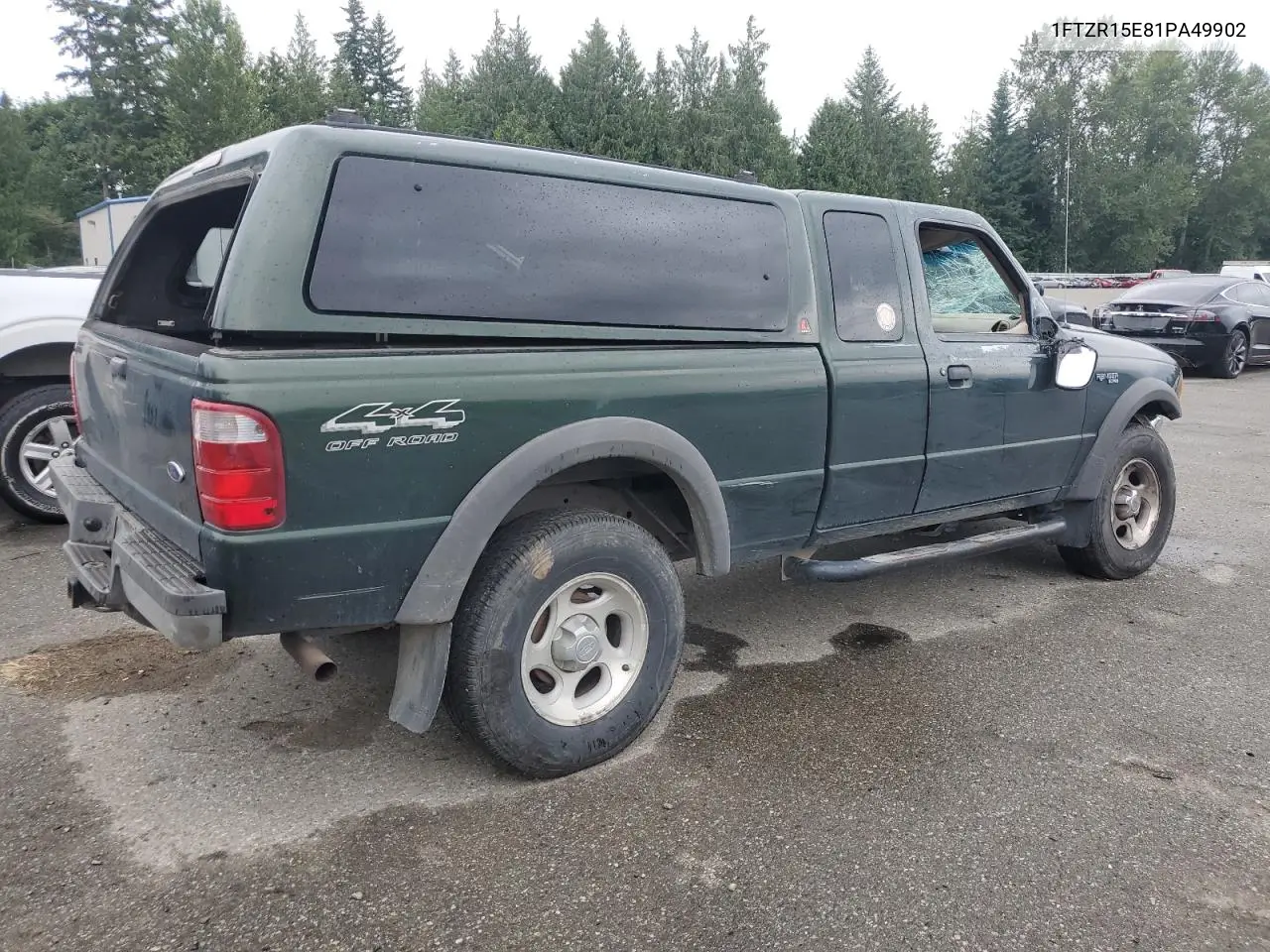 2001 Ford Ranger Super Cab VIN: 1FTZR15E81PA49902 Lot: 61873875
