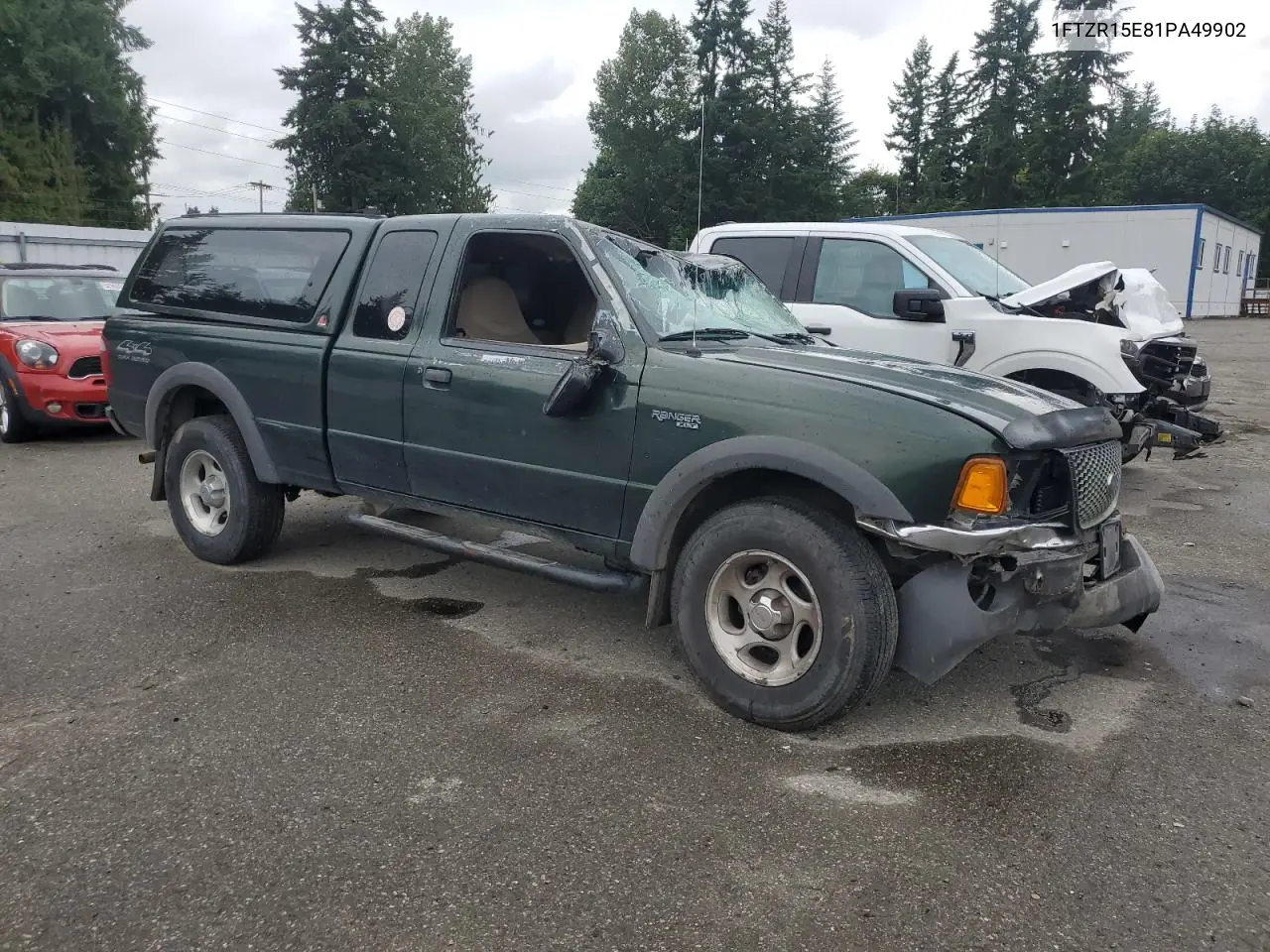 2001 Ford Ranger Super Cab VIN: 1FTZR15E81PA49902 Lot: 61873875