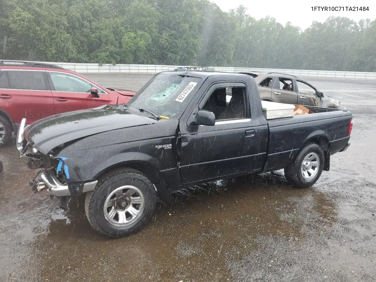 2001 Ford Ranger VIN: 1FTYR10C71TA21484 Lot: 62747965