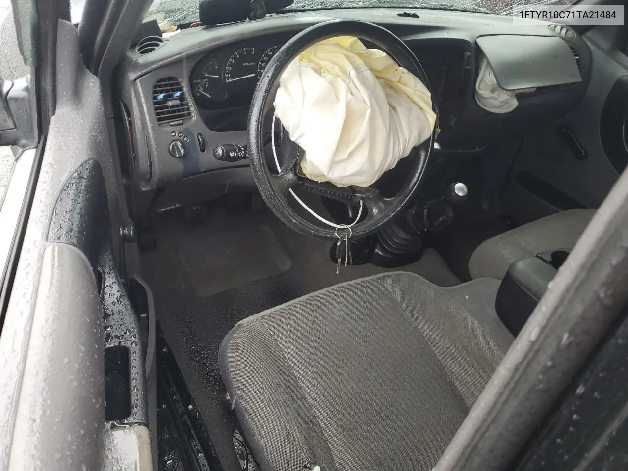 2001 Ford Ranger VIN: 1FTYR10C71TA21484 Lot: 62747965