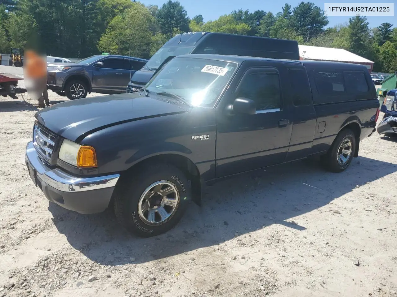 2002 Ford Ranger Super Cab VIN: 1FTYR14U92TA01225 Lot: 56657235