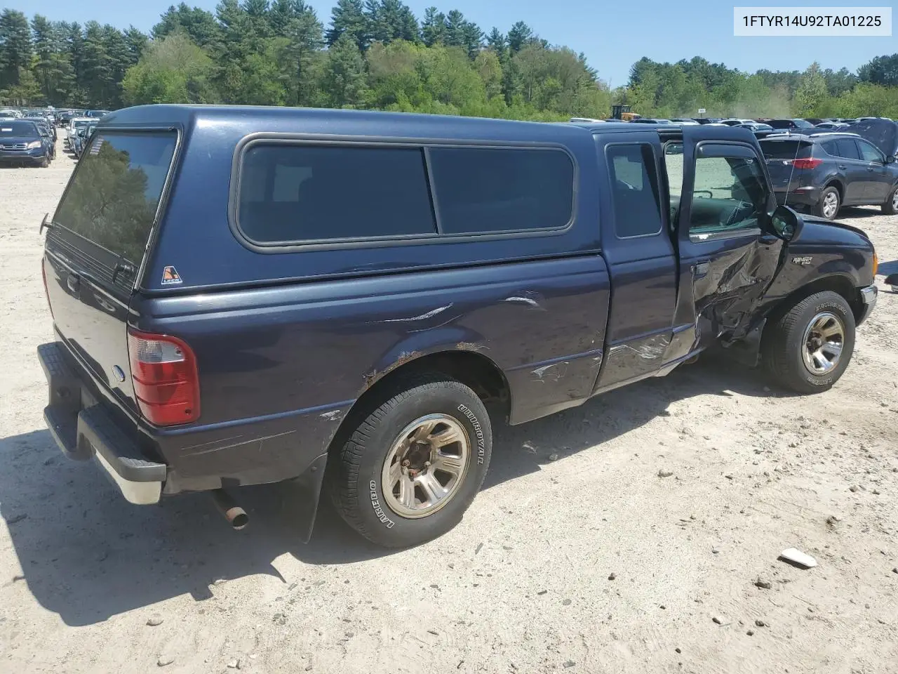 2002 Ford Ranger Super Cab VIN: 1FTYR14U92TA01225 Lot: 56657235