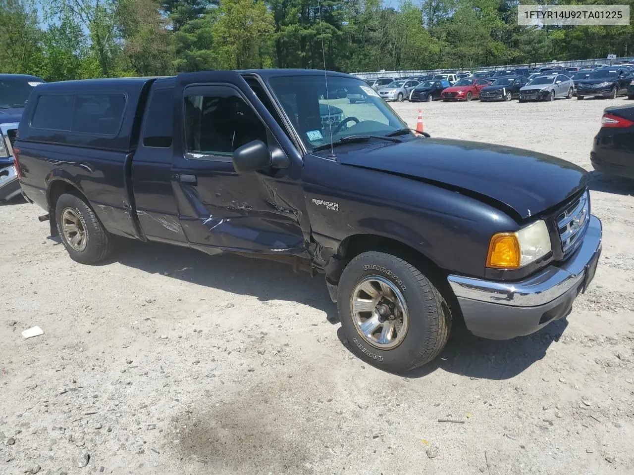 2002 Ford Ranger Super Cab VIN: 1FTYR14U92TA01225 Lot: 56657235
