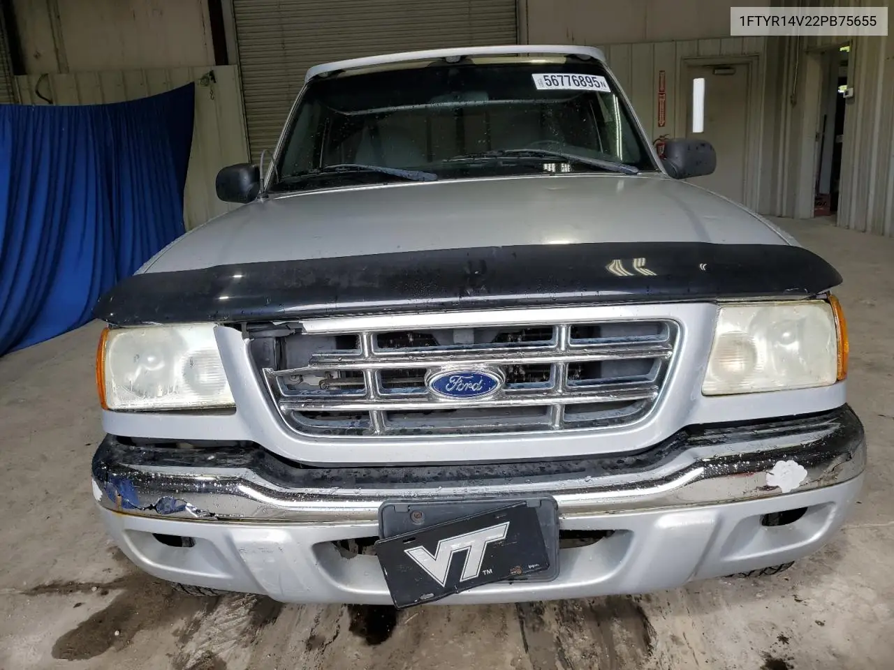 2002 Ford Ranger Super Cab VIN: 1FTYR14V22PB75655 Lot: 56776895