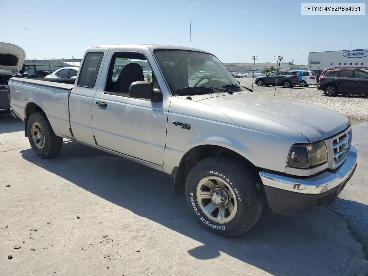 2002 Ford Ranger Super Cab VIN: 1FTYR14V52PB54931 Lot: 57180445