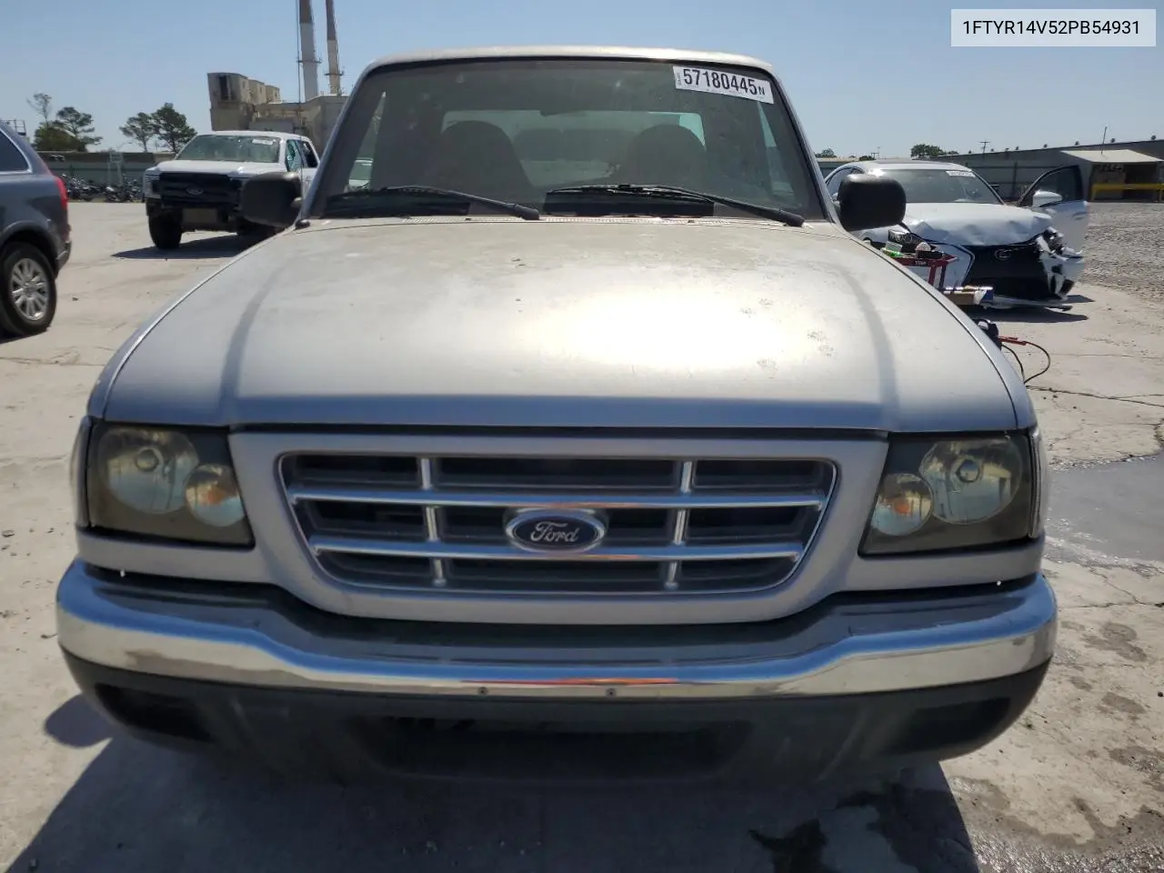 2002 Ford Ranger Super Cab VIN: 1FTYR14V52PB54931 Lot: 57180445