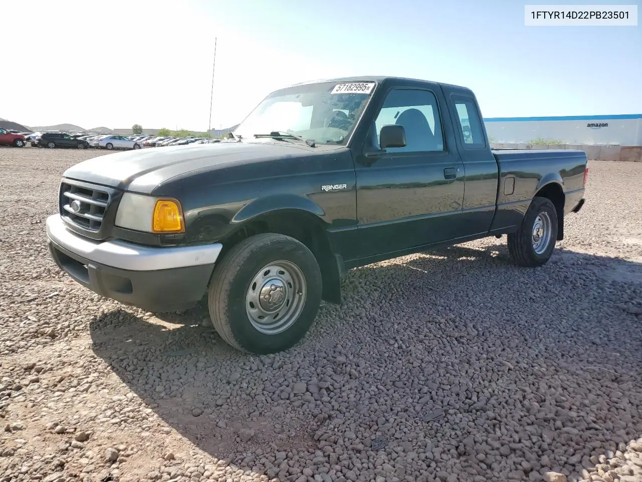2002 Ford Ranger Super Cab VIN: 1FTYR14D22PB23501 Lot: 57182995