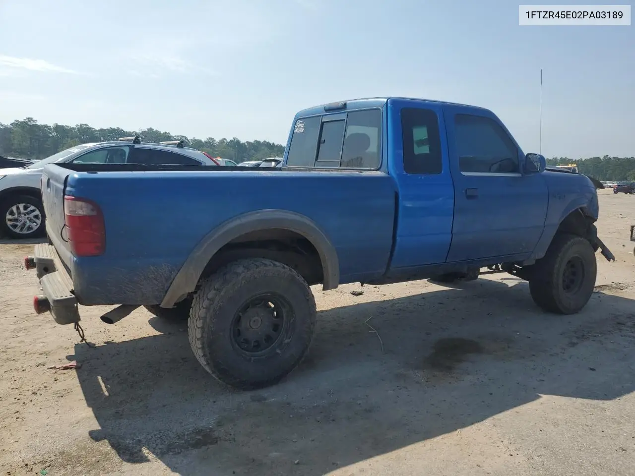 2002 Ford Ranger Super Cab VIN: 1FTZR45E02PA03189 Lot: 62084065