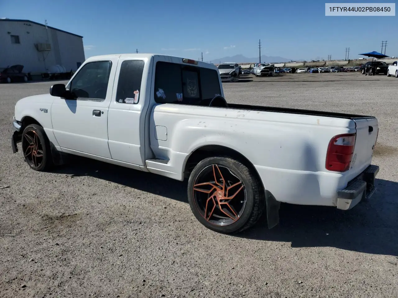 2002 Ford Ranger Super Cab VIN: 1FTYR44U02PB08450 Lot: 62359945