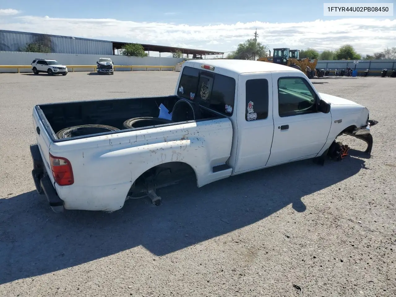 2002 Ford Ranger Super Cab VIN: 1FTYR44U02PB08450 Lot: 62359945