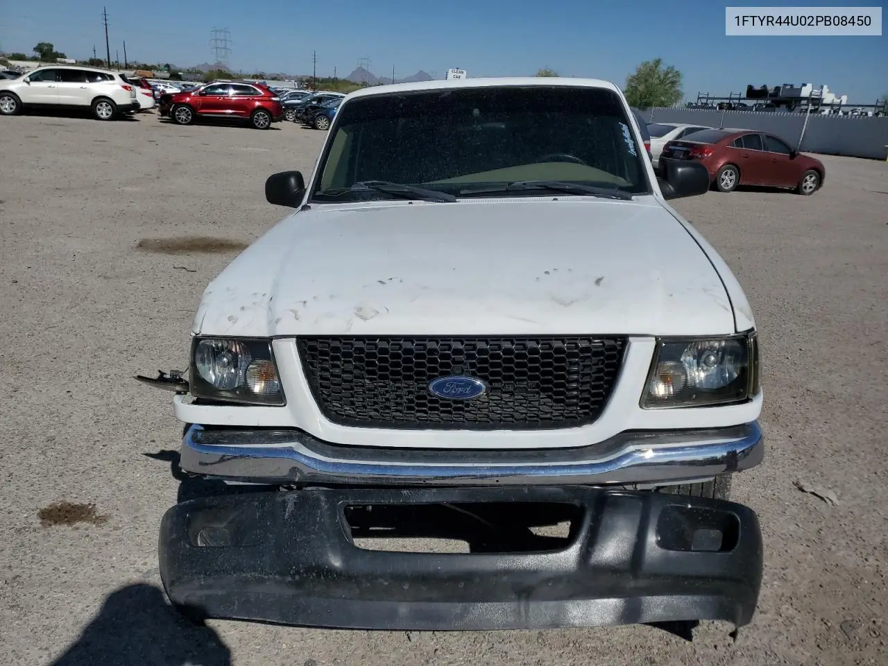 2002 Ford Ranger Super Cab VIN: 1FTYR44U02PB08450 Lot: 62359945