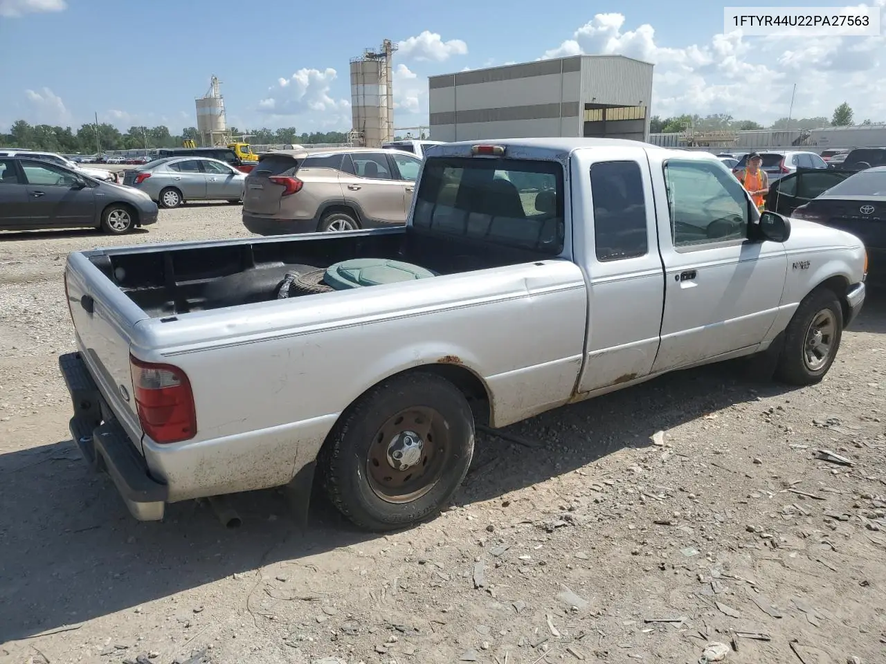2002 Ford Ranger Super Cab VIN: 1FTYR44U22PA27563 Lot: 64938335