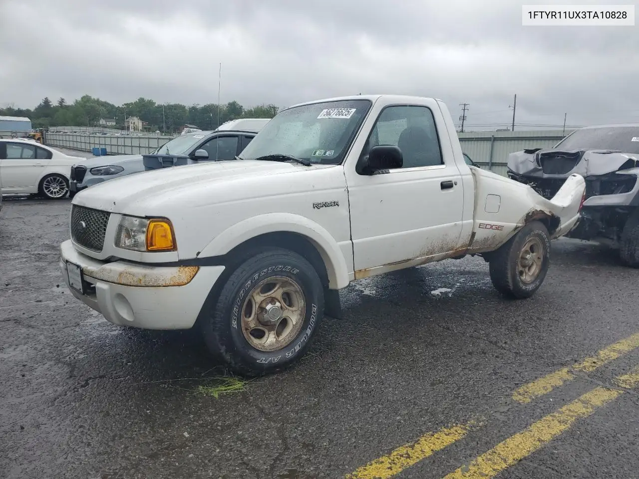 2003 Ford Ranger VIN: 1FTYR11UX3TA10828 Lot: 56276625