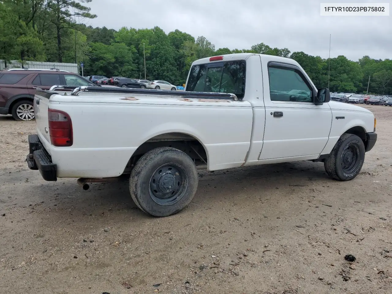 2003 Ford Ranger VIN: 1FTYR10D23PB75802 Lot: 56945515