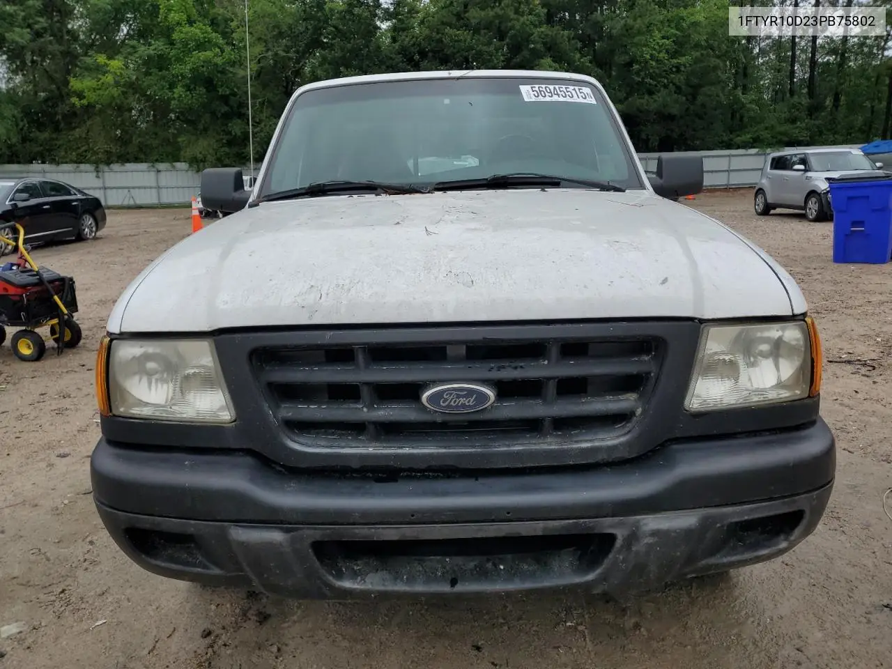 2003 Ford Ranger VIN: 1FTYR10D23PB75802 Lot: 56945515