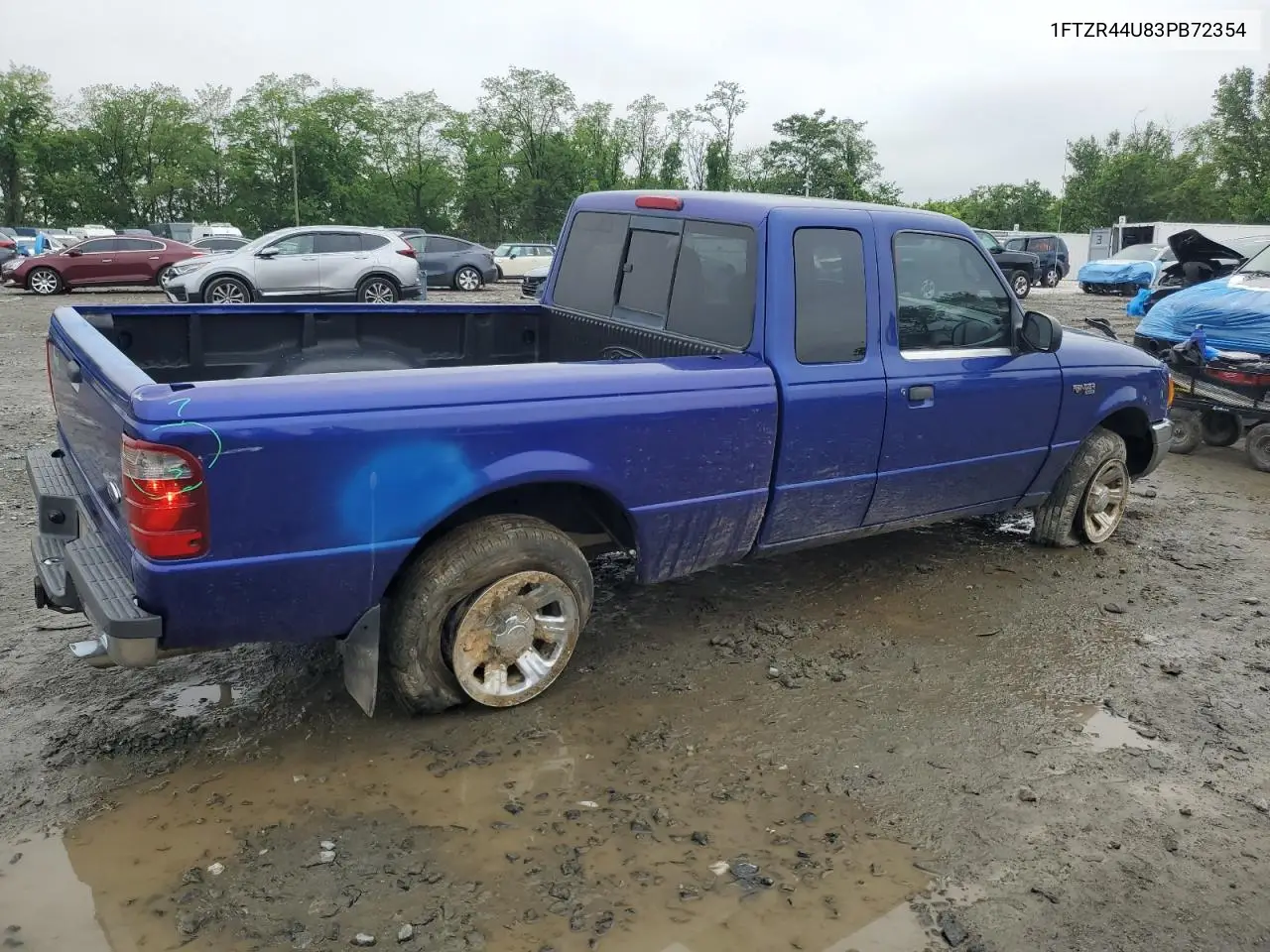 2003 Ford Ranger Super Cab VIN: 1FTZR44U83PB72354 Lot: 57178735