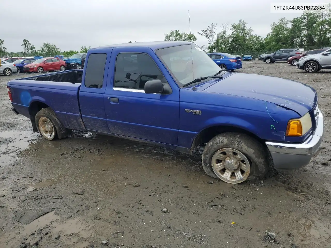 2003 Ford Ranger Super Cab VIN: 1FTZR44U83PB72354 Lot: 57178735