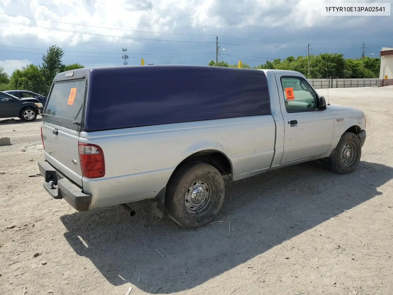 2003 Ford Ranger VIN: 1FTYR10E13PA02541 Lot: 62567705