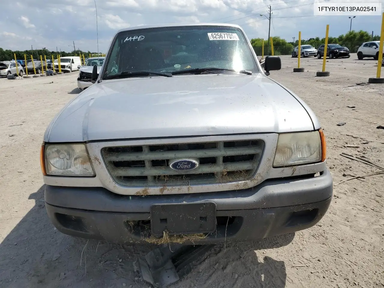 2003 Ford Ranger VIN: 1FTYR10E13PA02541 Lot: 62567705