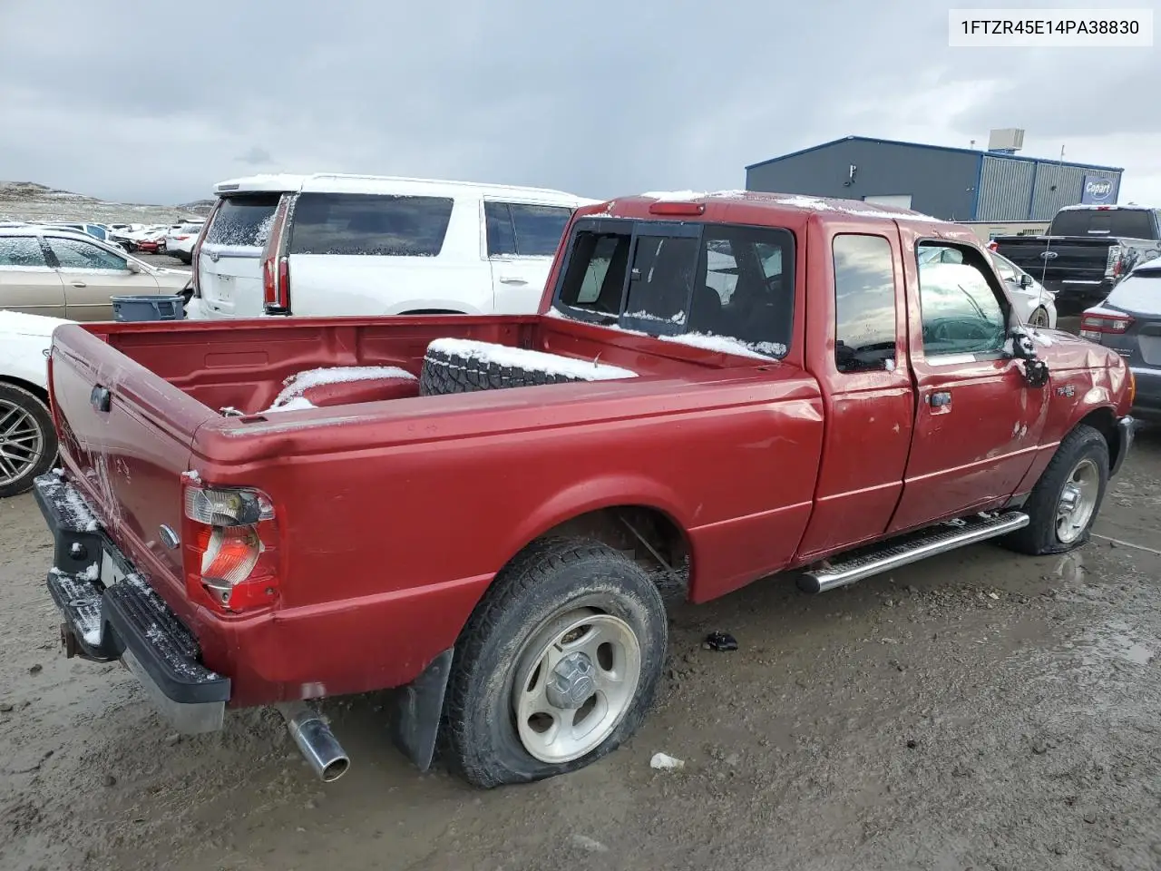 2004 Ford Ranger Super Cab VIN: 1FTZR45E14PA38830 Lot: 49308835