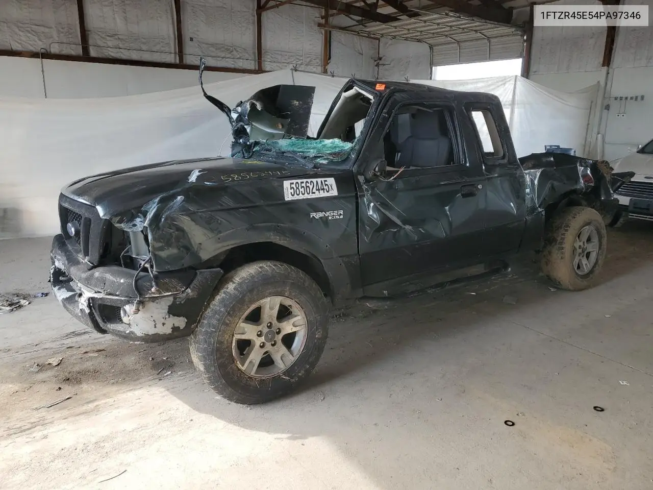 2004 Ford Ranger Super Cab VIN: 1FTZR45E54PA97346 Lot: 58562445