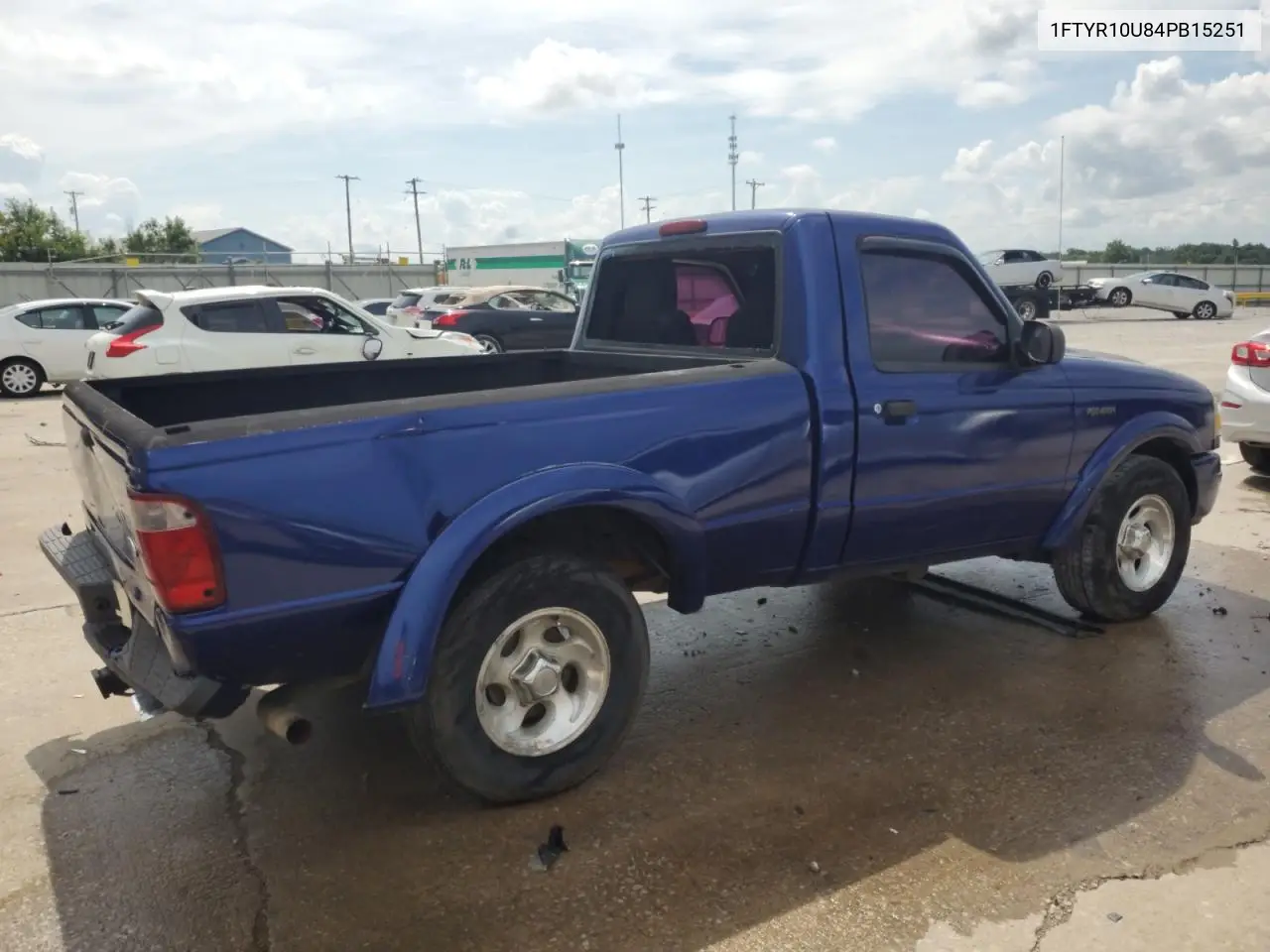 2004 Ford Ranger VIN: 1FTYR10U84PB15251 Lot: 60846795