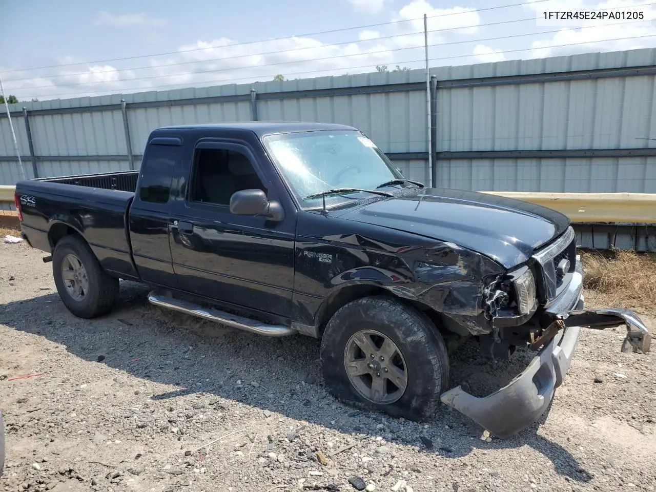 2004 Ford Ranger Super Cab VIN: 1FTZR45E24PA01205 Lot: 61978125