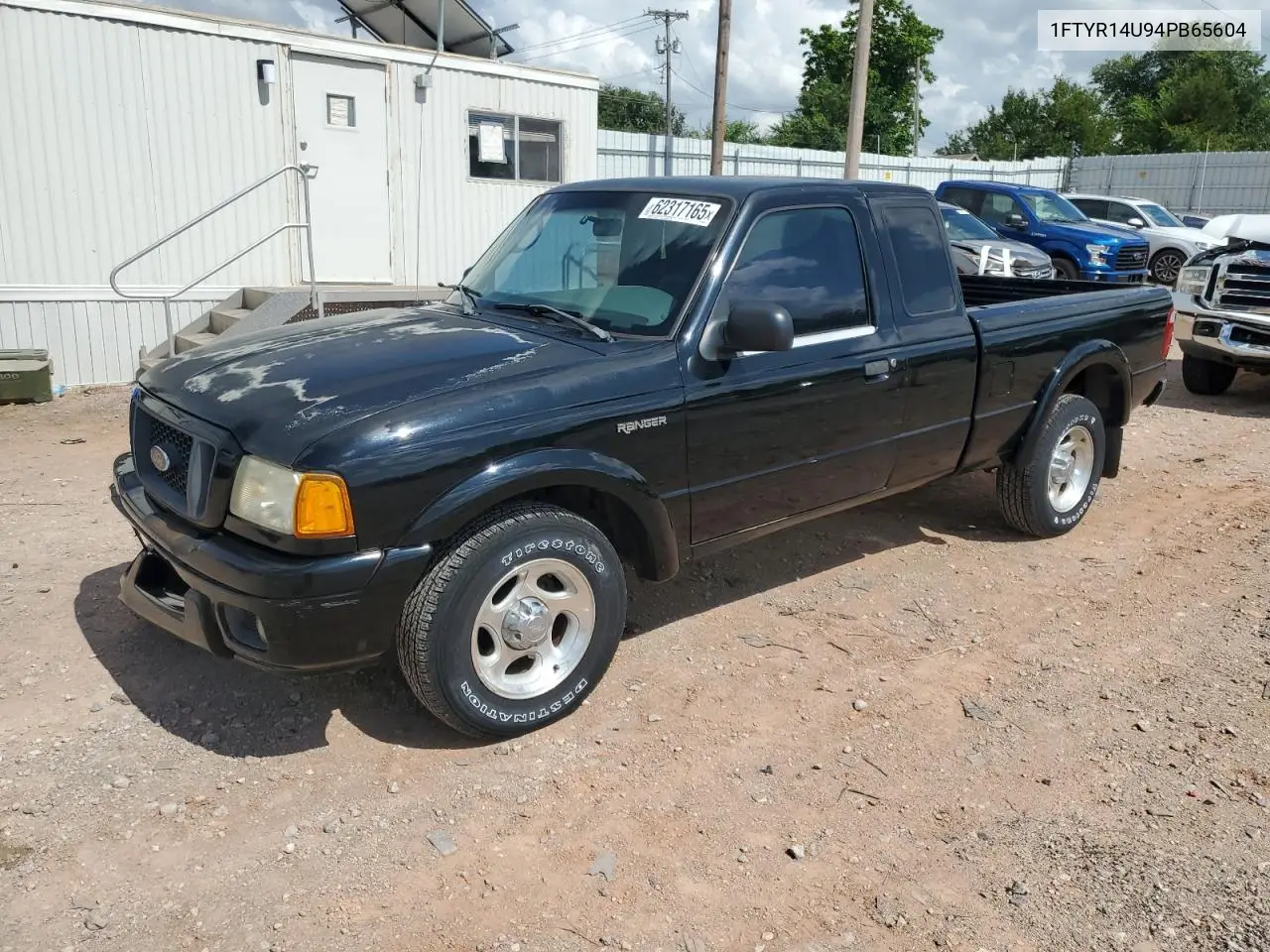 2004 Ford Ranger Super Cab VIN: 1FTYR14U94PB65604 Lot: 62317165