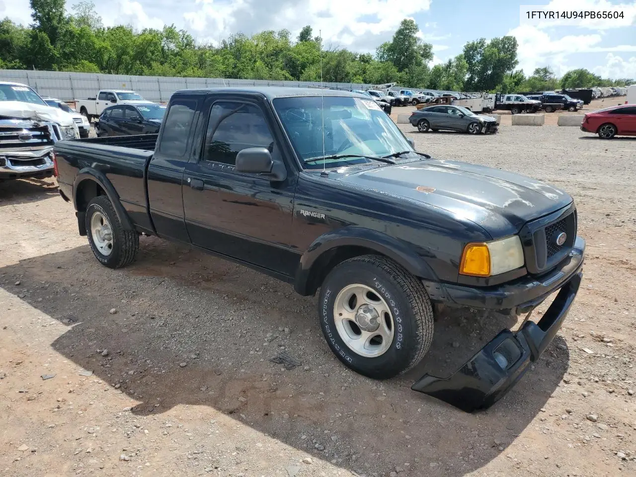 2004 Ford Ranger Super Cab VIN: 1FTYR14U94PB65604 Lot: 62317165