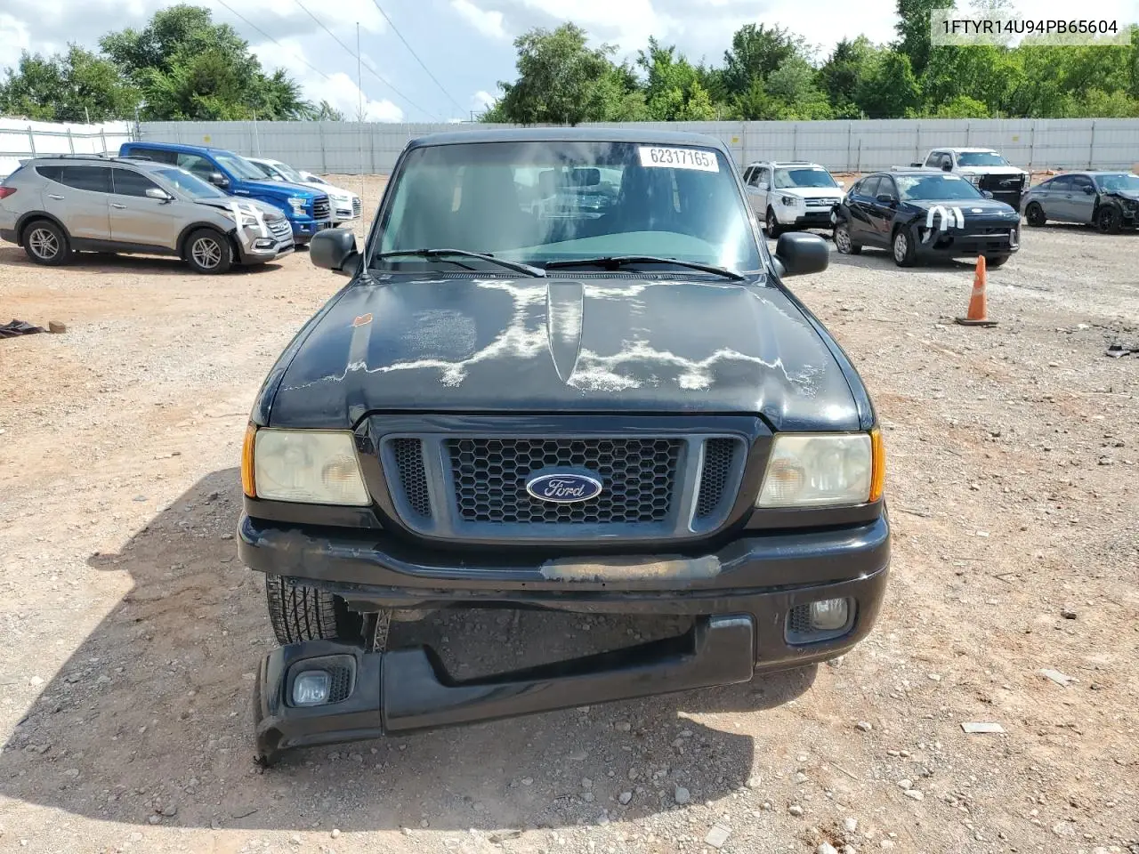 2004 Ford Ranger Super Cab VIN: 1FTYR14U94PB65604 Lot: 62317165